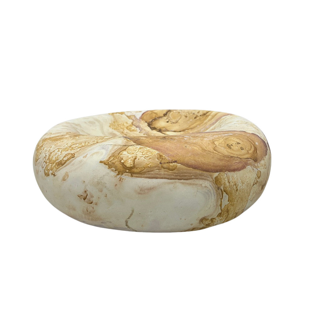 Marble Shallow Dish - Berbere Imports