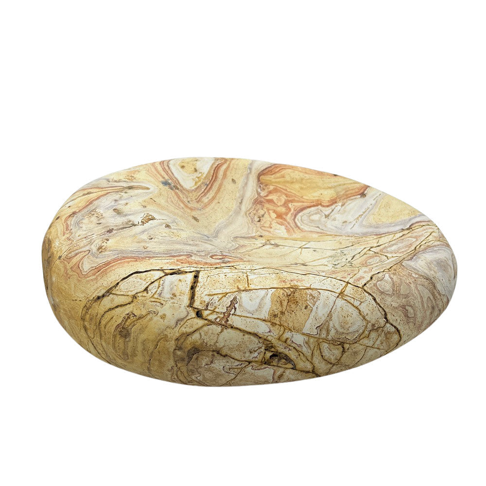 Marble Shallow Dish - Berbere Imports