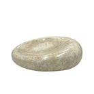 Cream Marble Shallow Dish - Berbere Imports