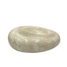 Cream Marble Shallow Dish - Berbere Imports