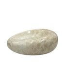 Cream Marble Shallow Dish - Berbere Imports