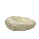 Cream Marble Shallow Dish - Berbere Imports