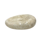 Cream Marble Shallow Dish - Berbere Imports
