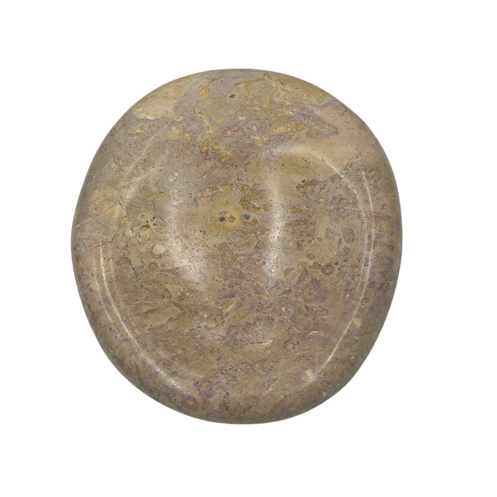 Red Marble Shallow Dish - Berbere Imports