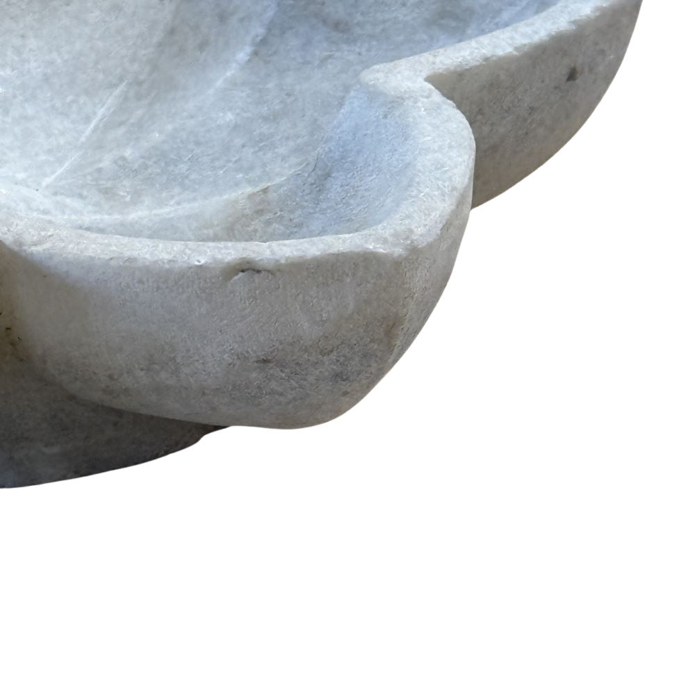 Marble Lotus Bowl - Berbere Imports