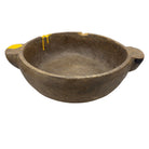 Vintage Indian Stone Bowl With Handles - Berbere Imports