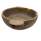 Vintage Indian Stone Bowl With Handles - Berbere Imports