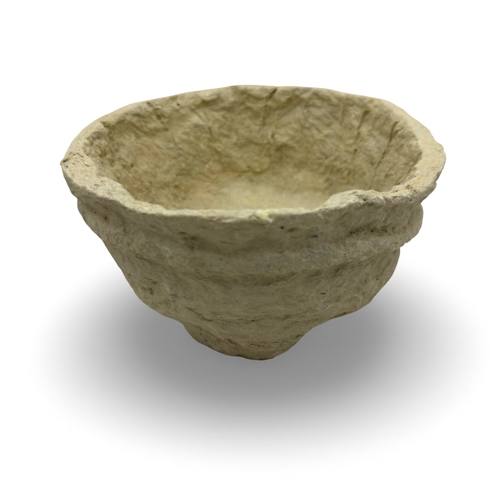 Small Paper Mache Bowl With Feet - Berbere Imports