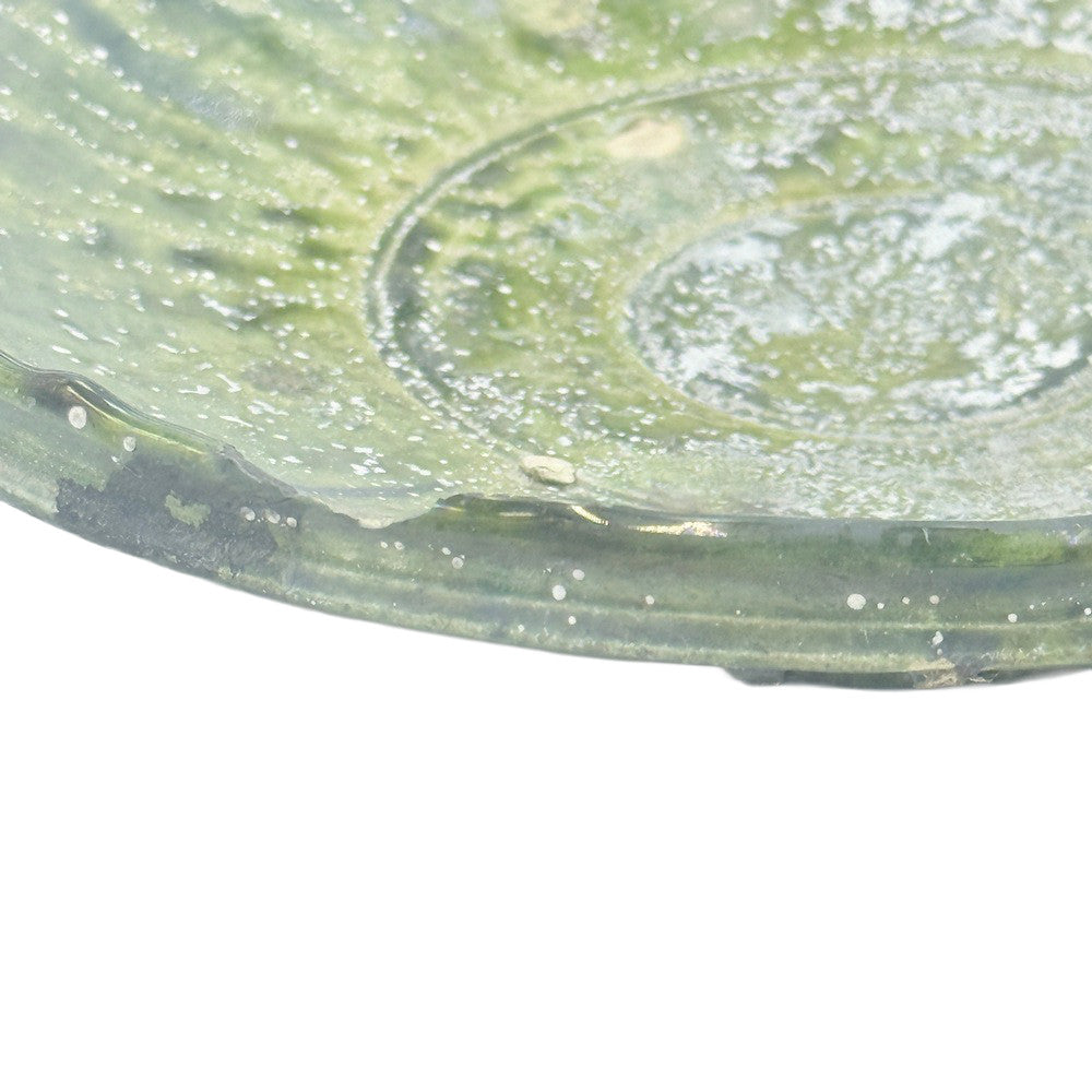 Moroccan Ceramic Tamegroute Plate - Berbere Imports