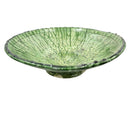 Moroccan Tamegroute Pedestal Bowl - Berbere Imports