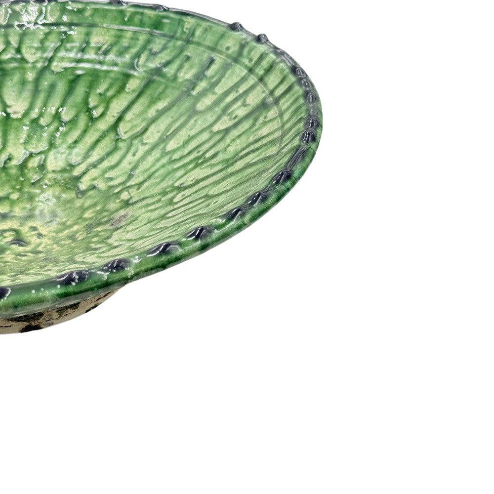 Moroccan Tamegroute Pedestal Bowl - Berbere Imports
