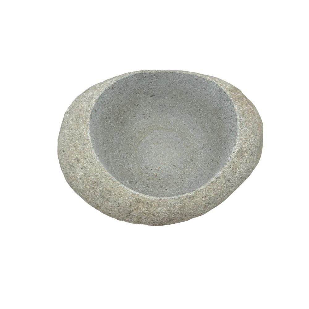 Indonesian River Rock Buval Bowl - Berbere Imports
