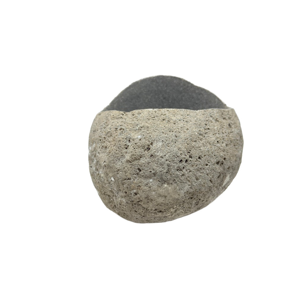 Indonesian River Rock Buval Bowl - Berbere Imports