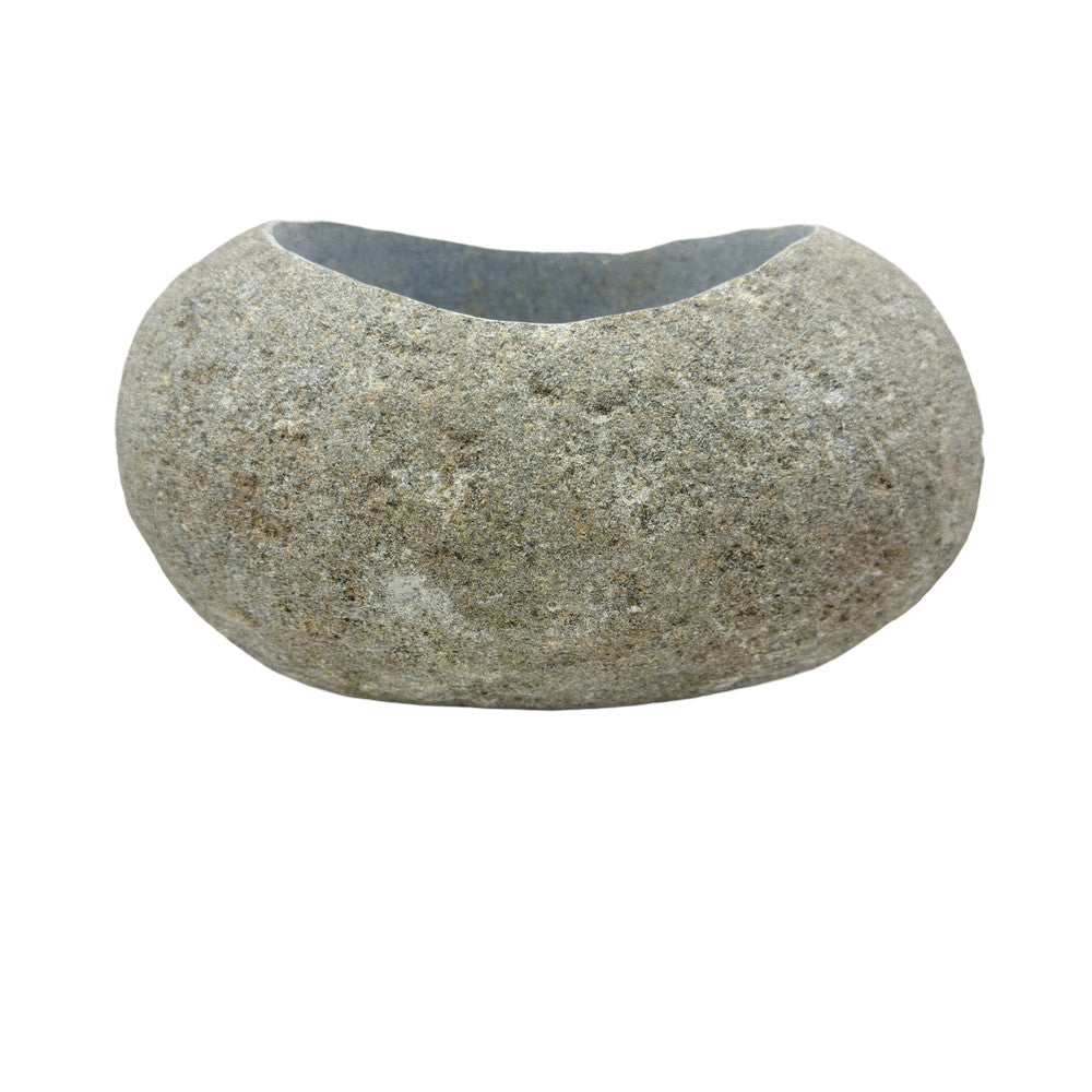 Indonesian River Rock Buval Bowl - Berbere Imports