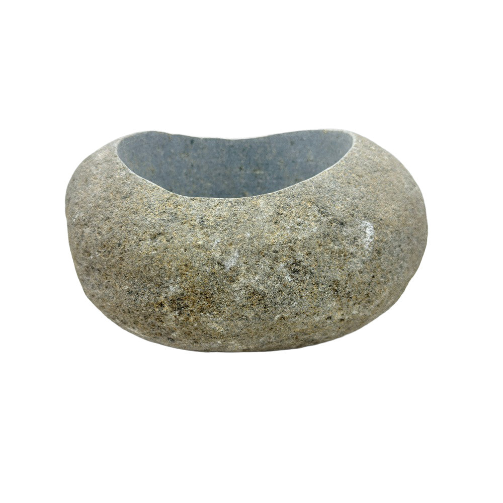 Indonesian River Rock Buval Bowl - Berbere Imports