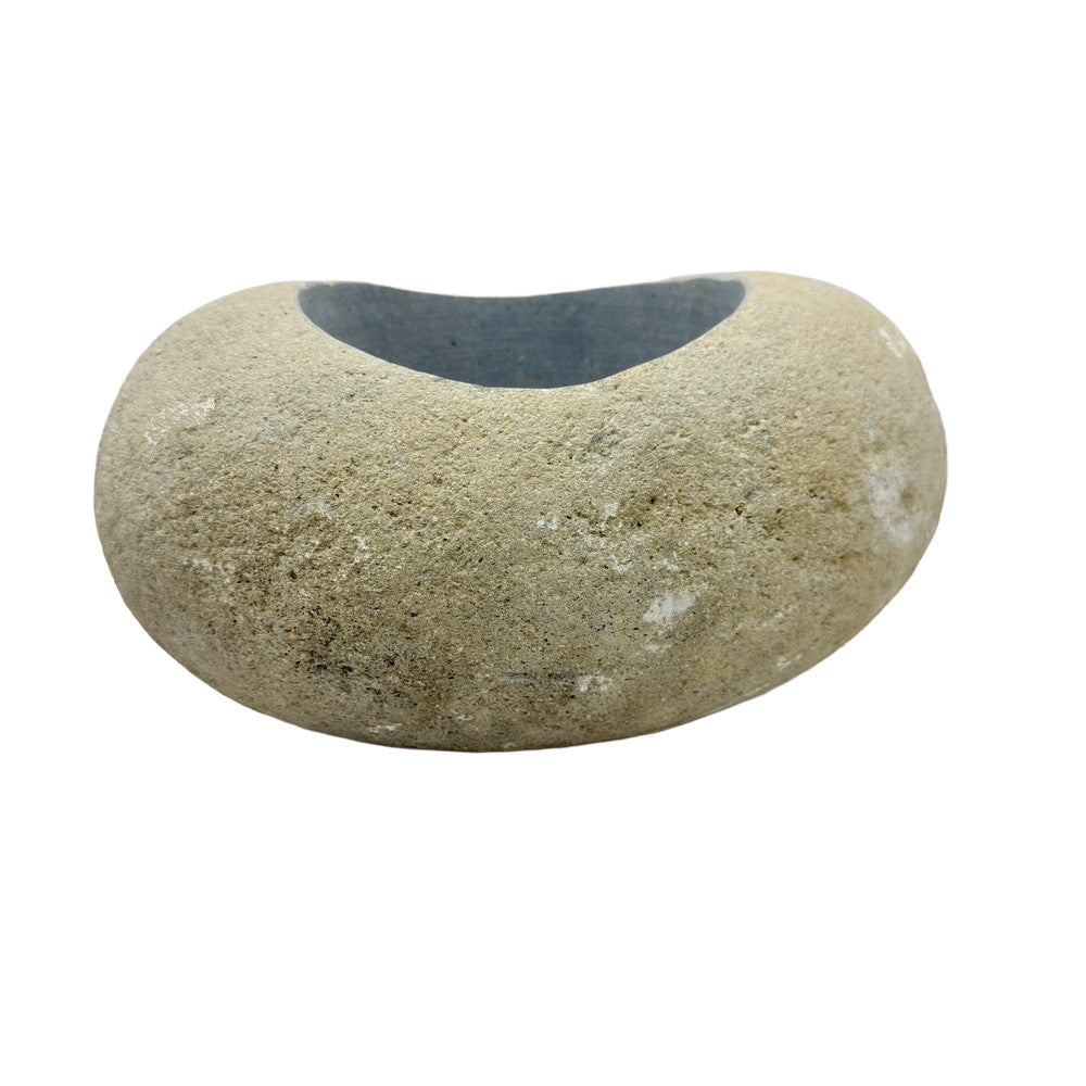 Indonesian River Rock Buval Bowl - Berbere Imports
