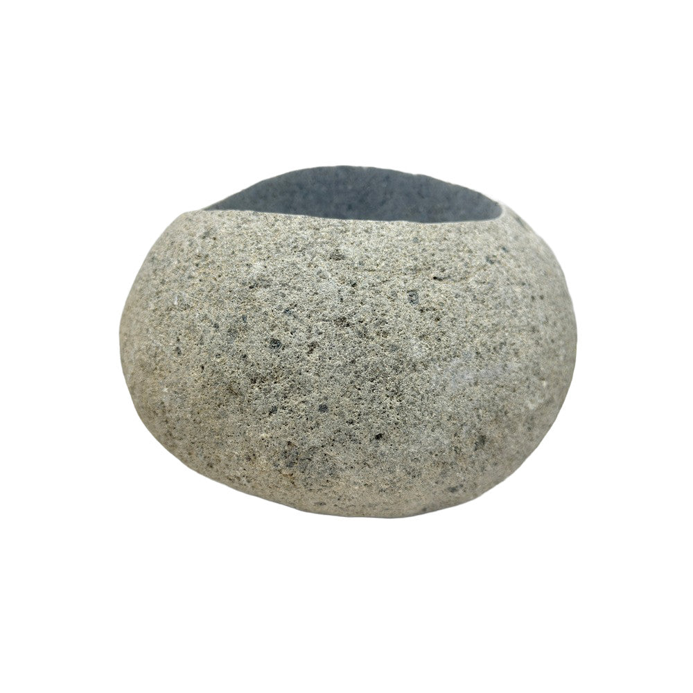 Indonesian River Rock Buval Bowl - Berbere Imports