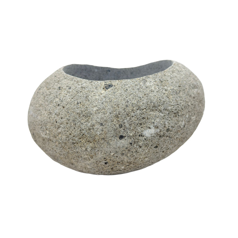 Indonesian River Rock Buval Bowl - Berbere Imports
