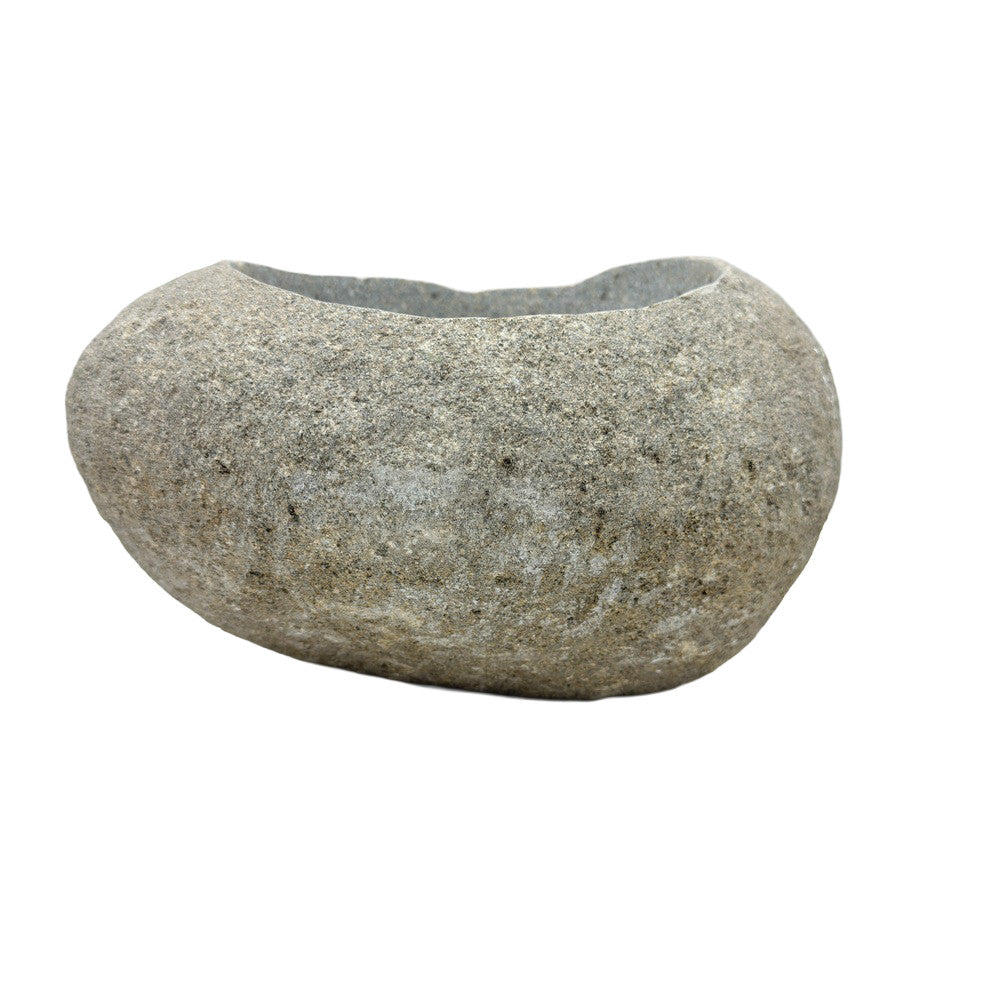 Indonesian River Rock Buval Bowl - Berbere Imports
