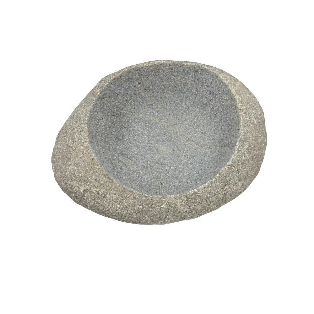 Indonesian River Rock Buval Bowl - Berbere Imports