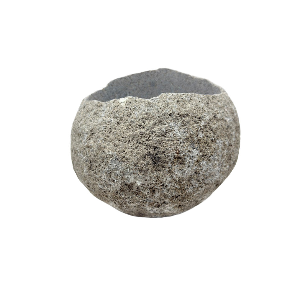 Indonesian River Rock Buval Bowl - Berbere Imports