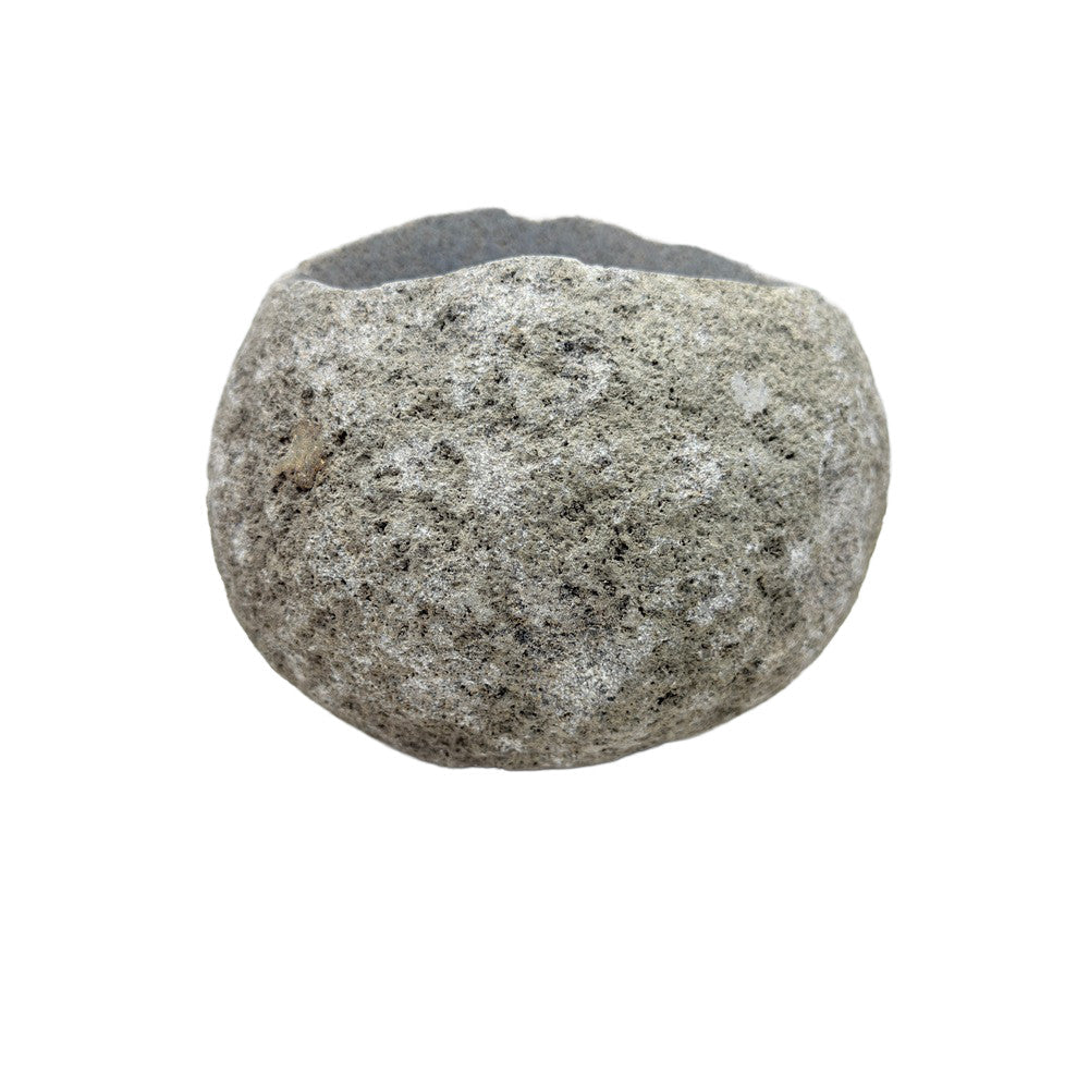 Indonesian River Rock Buval Bowl - Berbere Imports