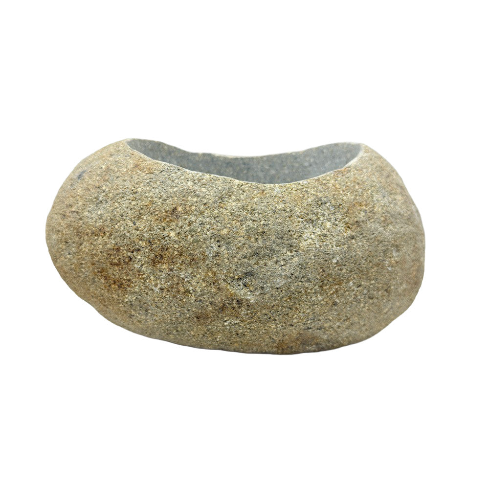 Indonesian River Rock Buval Bowl - Berbere Imports