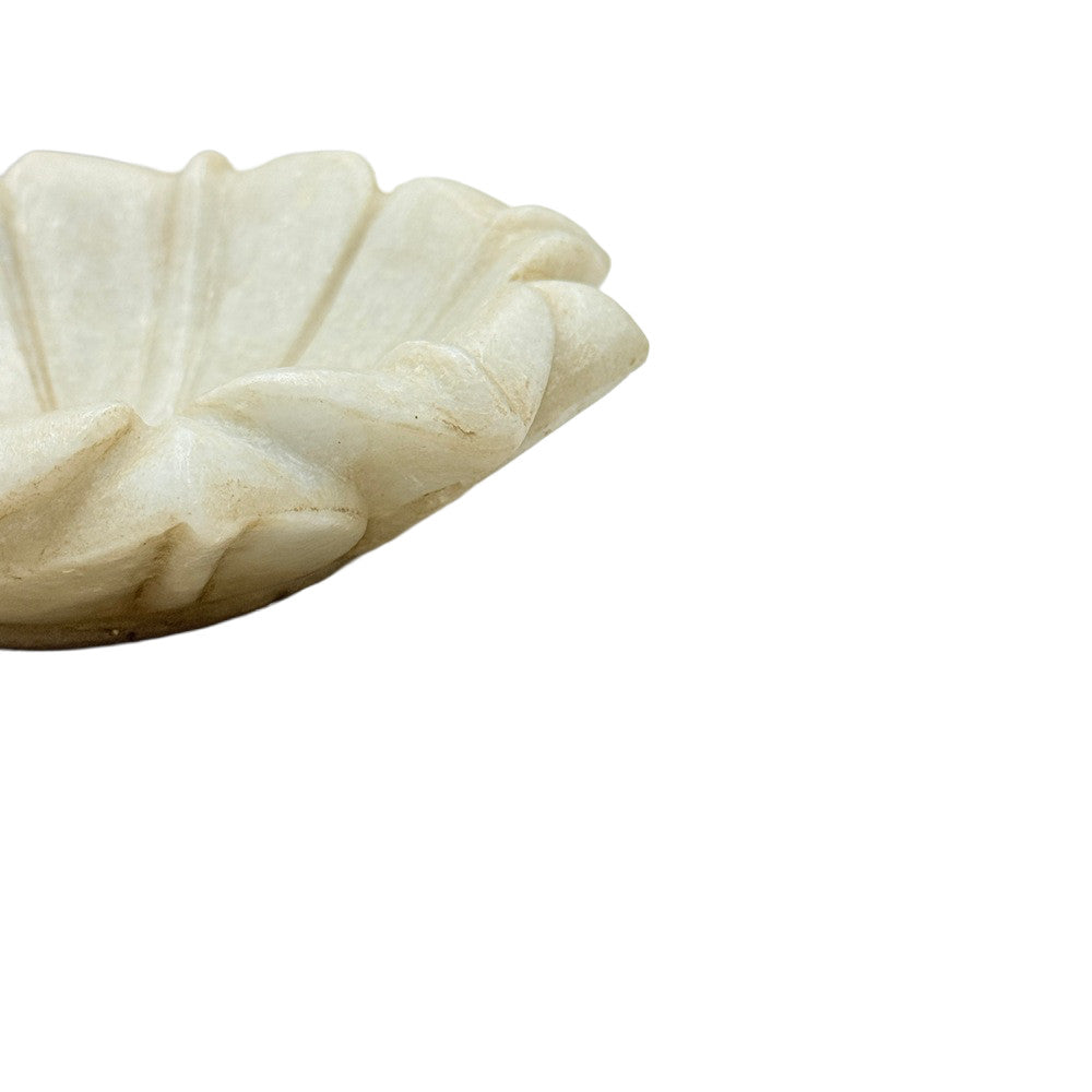 Marble Lotus Dish - Berbere Imports