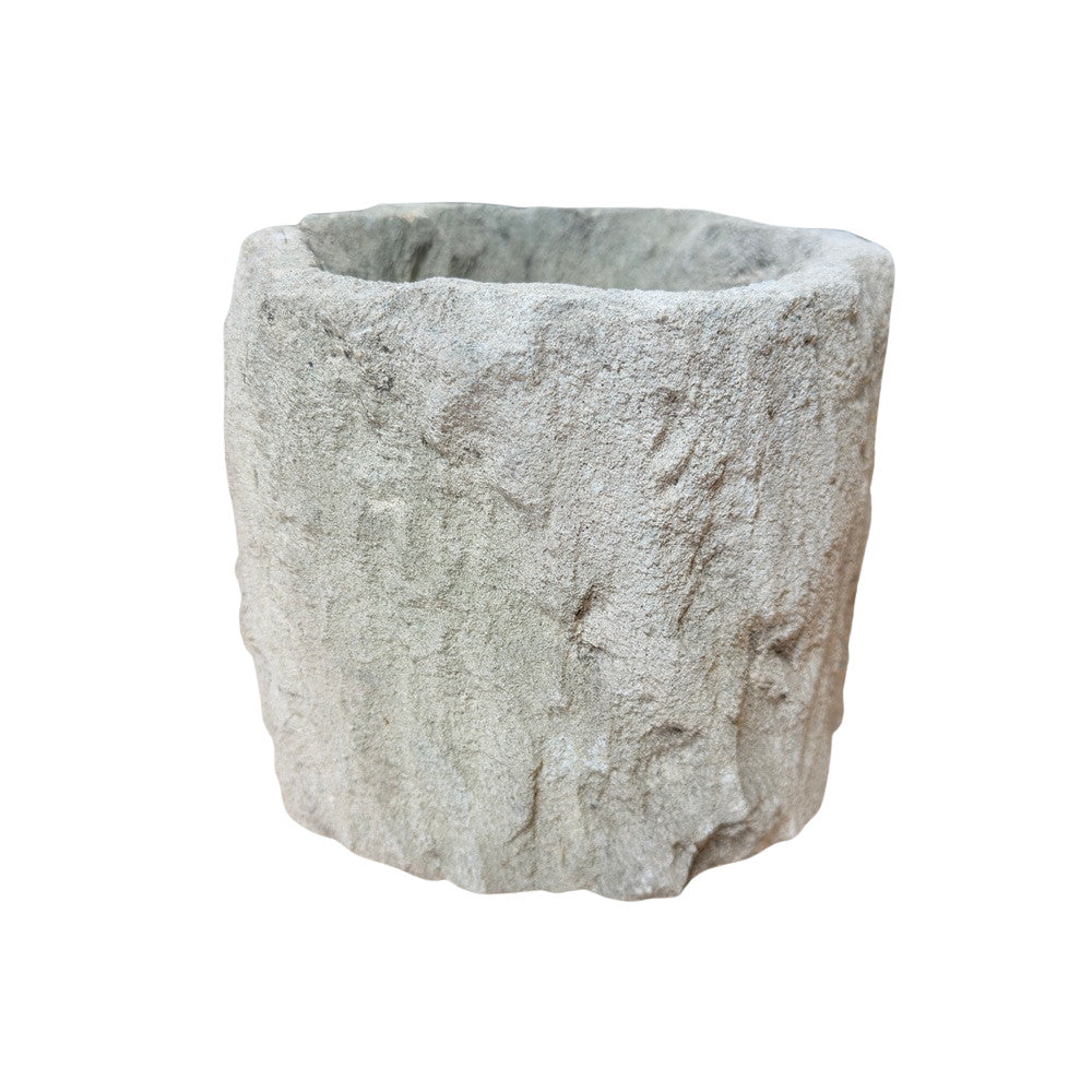 Indonesian Weathered Limestone Bowl - Berbere Imports