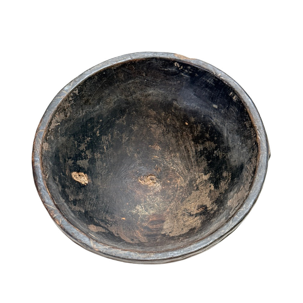 Antique African (Taureg) Wooden Bowls - Berbere Imports
