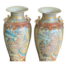 Vintage Chinese Ceramic Vase - Pair - Berbere Imports