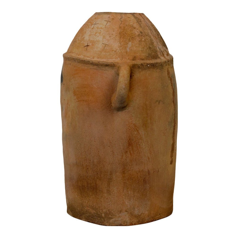 Antique Moroccan Terracotta Butter Churn - Berbere Imports