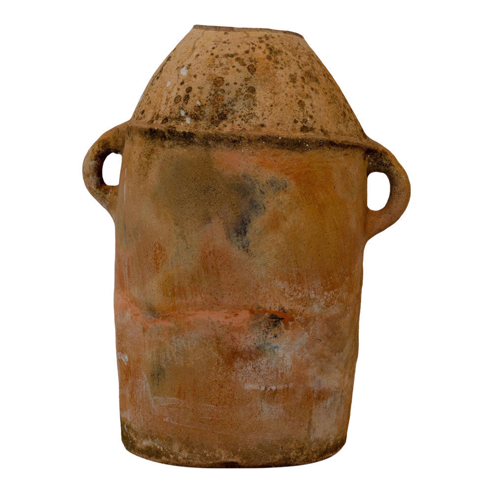 Antique Moroccan Terracotta Butter Churn - Berbere Imports