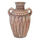 Moroccan Terracotta Earthen Ware Vase - Large - Berbere Imports