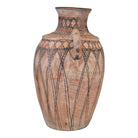 Moroccan Terracotta Earthen Ware Vase - Large - Berbere Imports