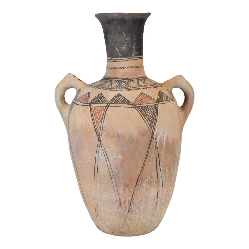 Moroccan Terracotta Earthen Ware Vase - Large - Berbere Imports