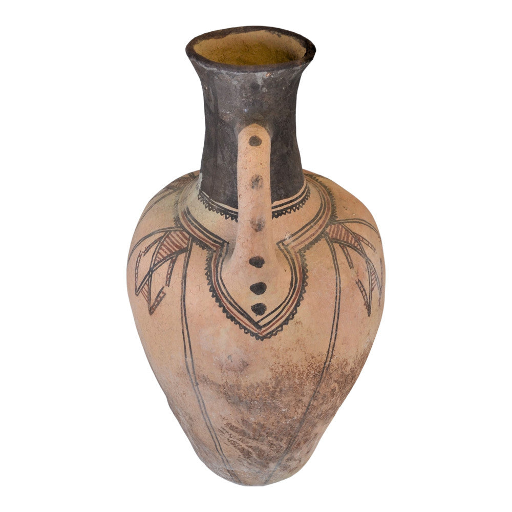 Moroccan Terracotta Earthen Ware Vase - Large - Berbere Imports