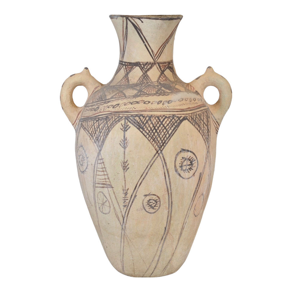 Moroccan Terracotta Earthen Ware Vase - Large - Berbere Imports