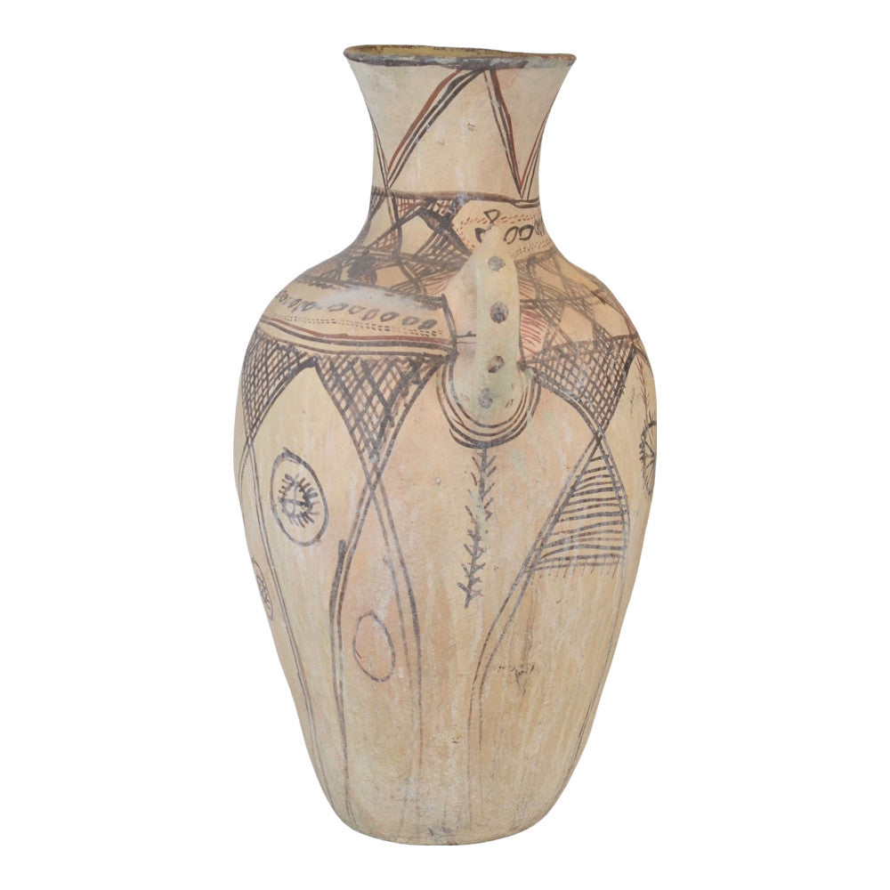 Moroccan Terracotta Earthen Ware Vase - Large - Berbere Imports