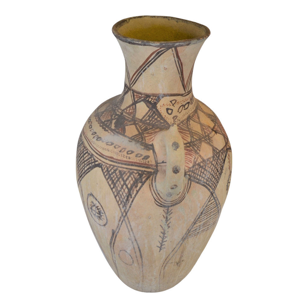 Moroccan Terracotta Earthen Ware Vase - Large - Berbere Imports