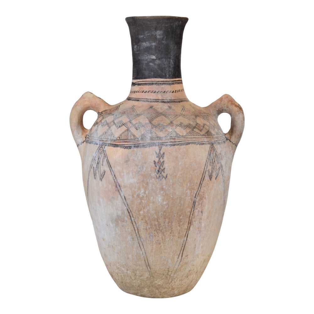 Moroccan Terracotta Earthen Ware Vase - Large - Berbere Imports