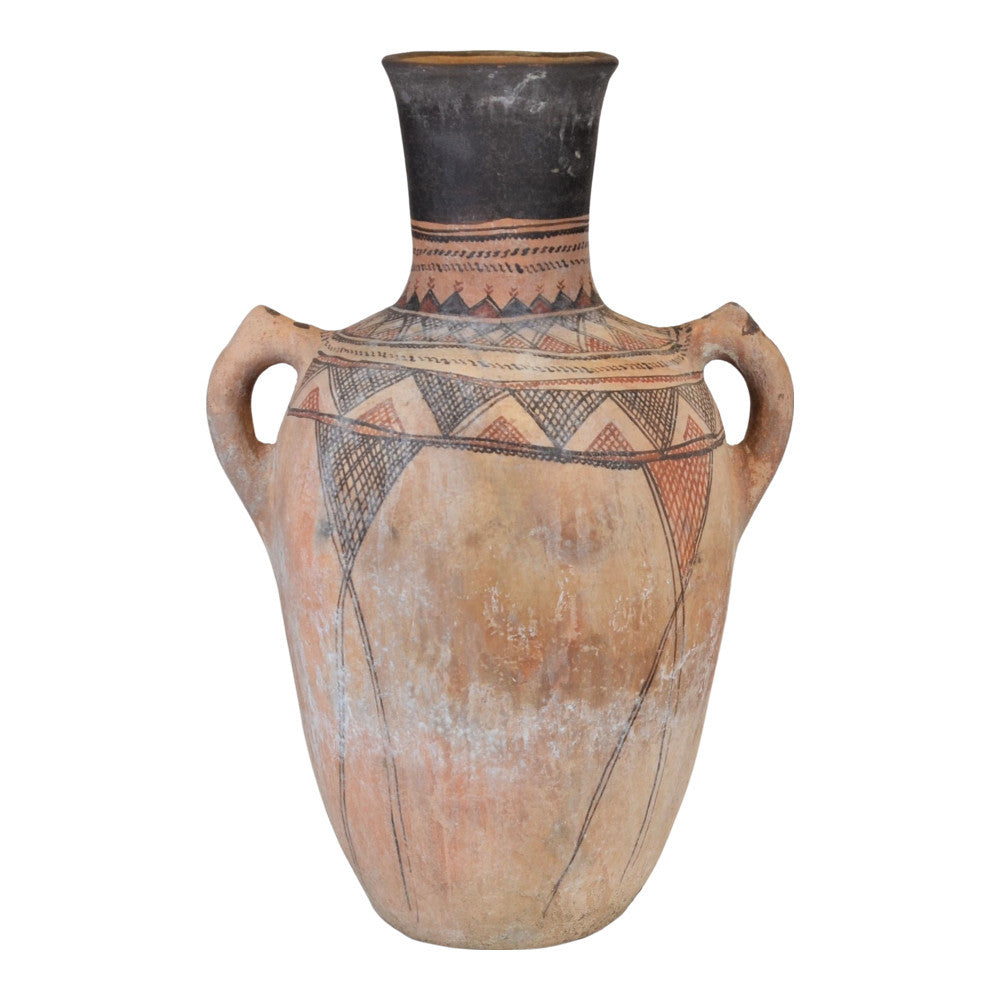 Moroccan Terracotta Earthen Ware Vase - Large - Berbere Imports