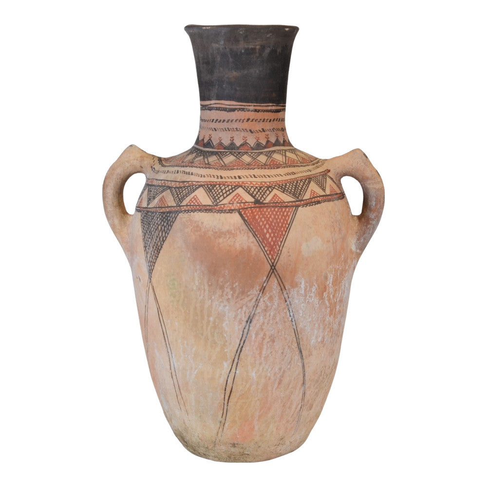 Moroccan Terracotta Earthen Ware Vase - Large - Berbere Imports