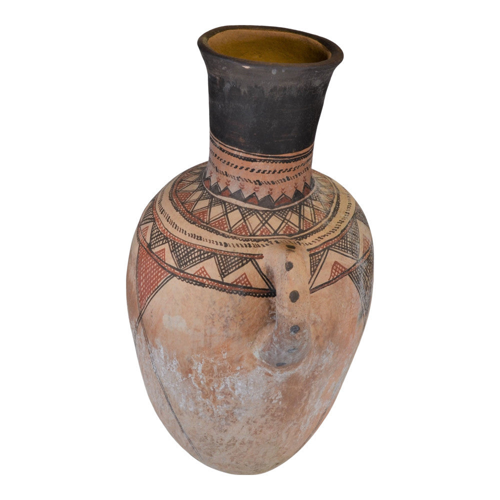 Moroccan Terracotta Earthen Ware Vase - Large - Berbere Imports