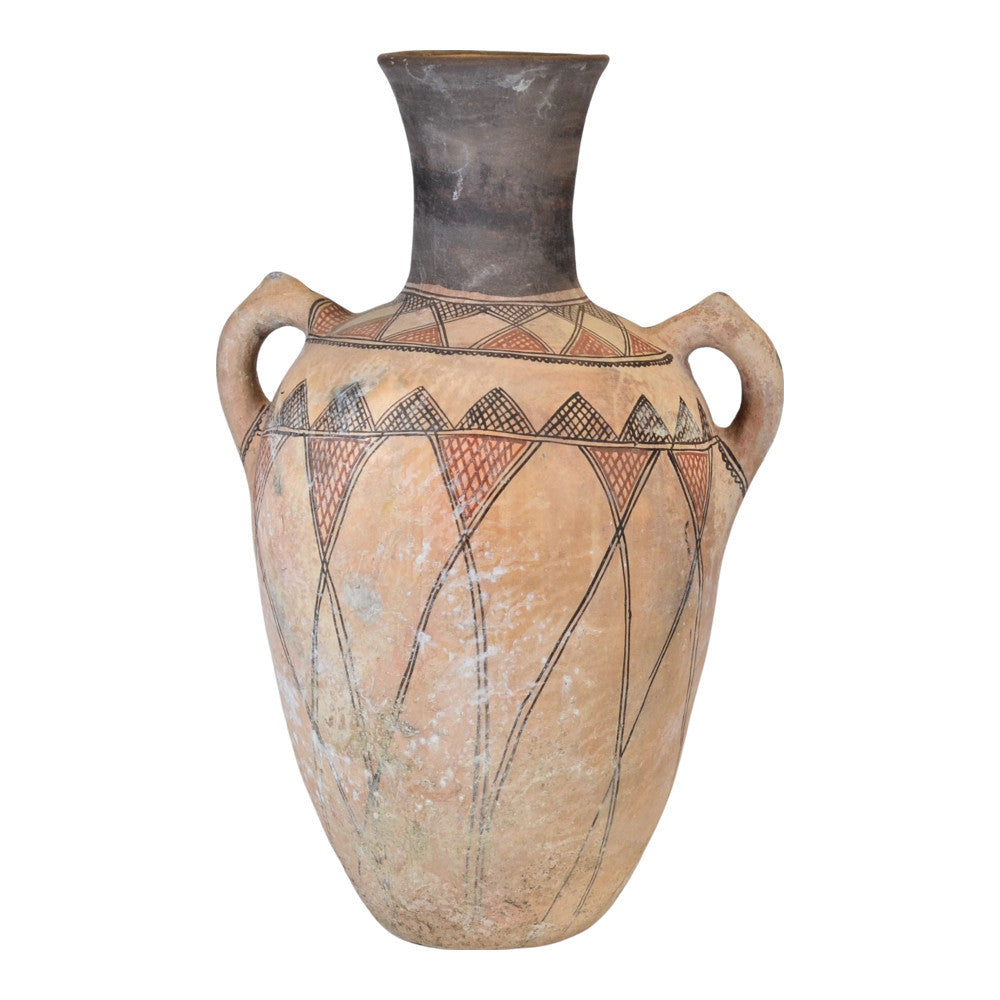 Moroccan Terracotta Earthen Ware Vase - Large - Berbere Imports