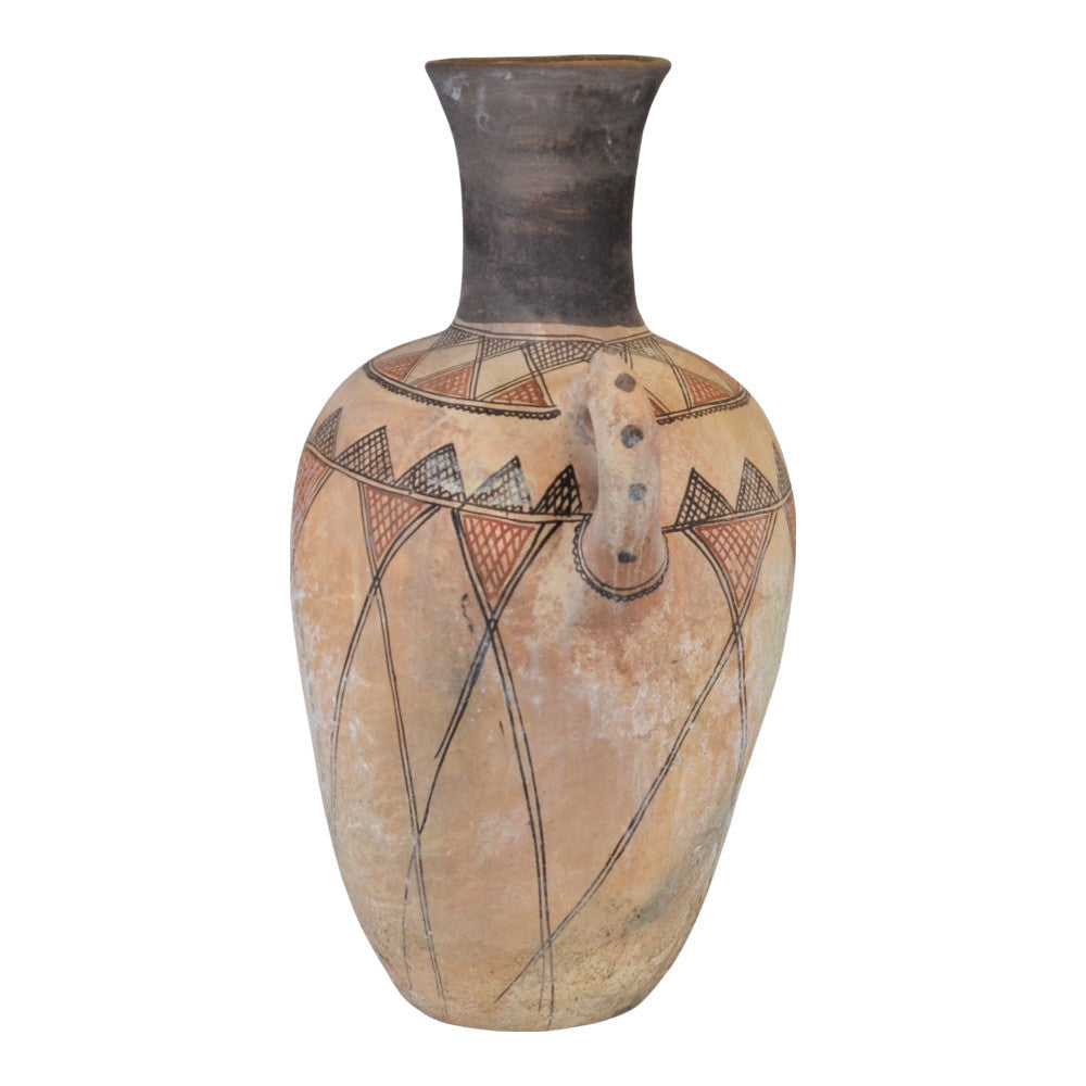 Moroccan Terracotta Earthen Ware Vase - Large - Berbere Imports