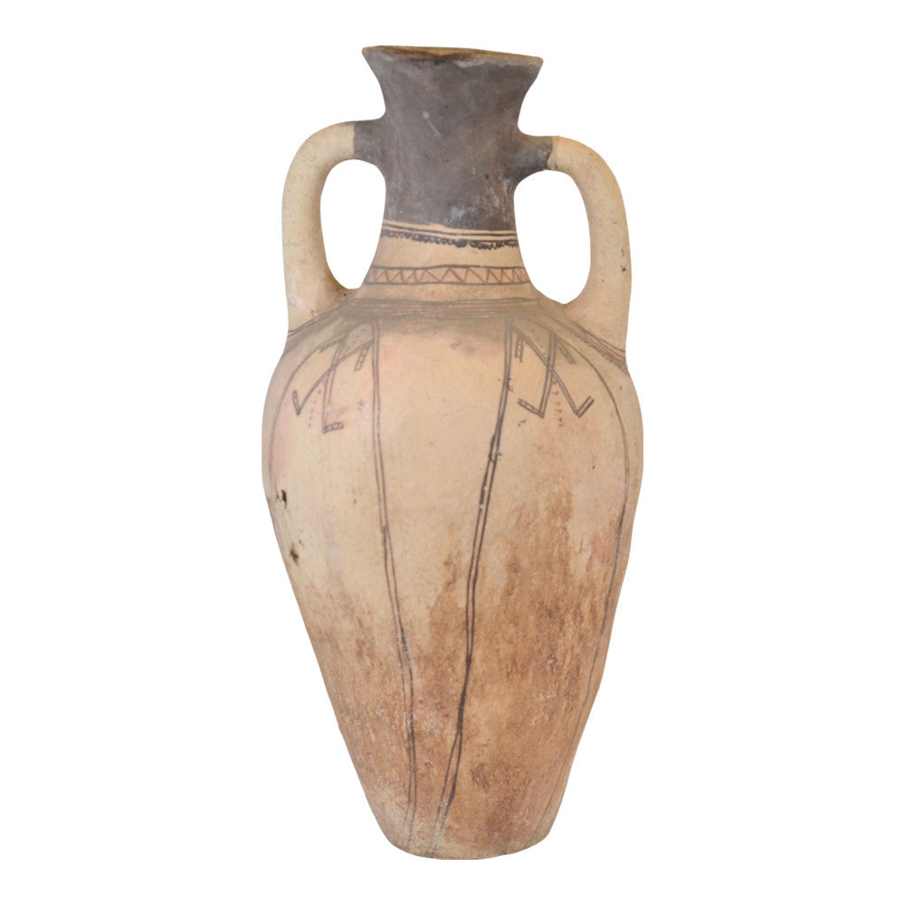 Moroccan Terracotta Earthen Ware Vase - Large - Berbere Imports