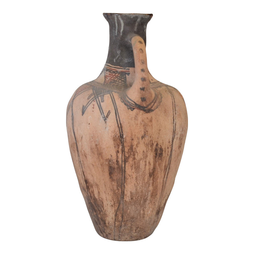 Moroccan Terracotta Earthen Ware Vase - Large - Berbere Imports