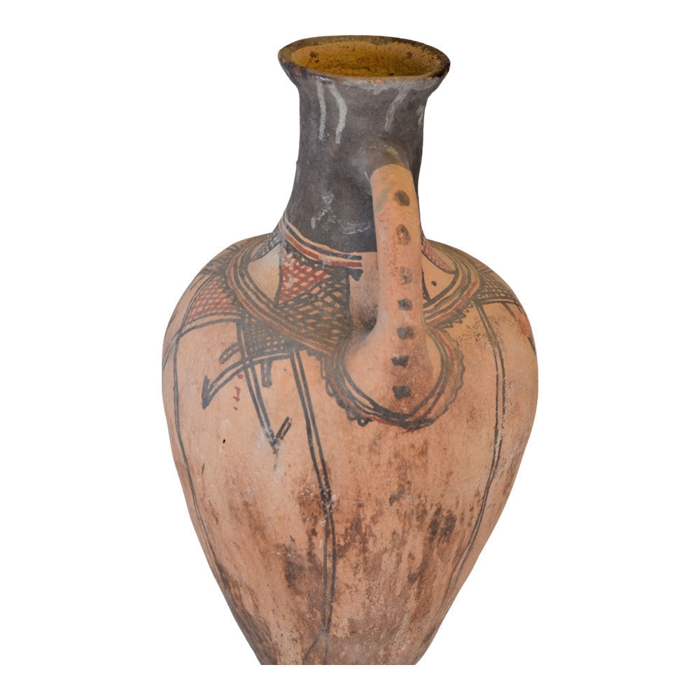 Moroccan Terracotta Earthen Ware Vase - Large - Berbere Imports