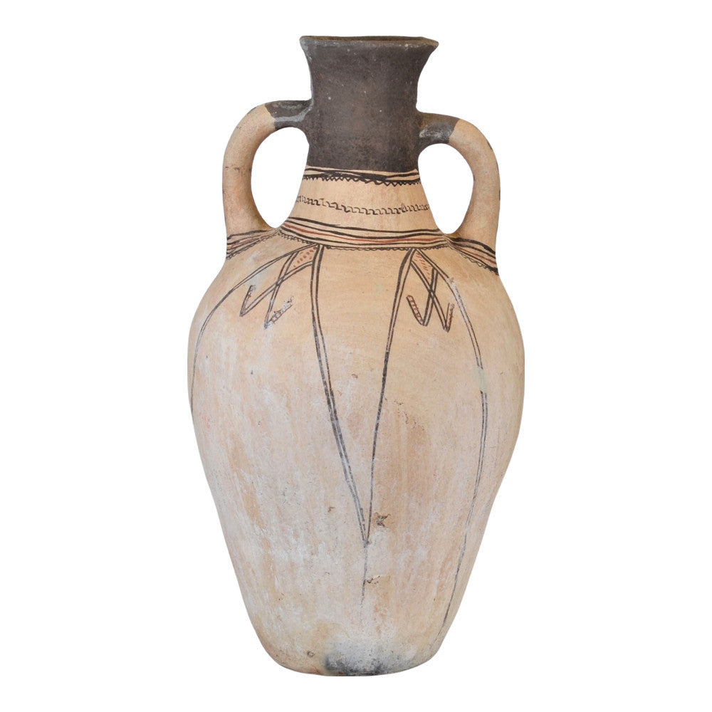 Moroccan Terracotta Earthen Ware Vase - Large - Berbere Imports